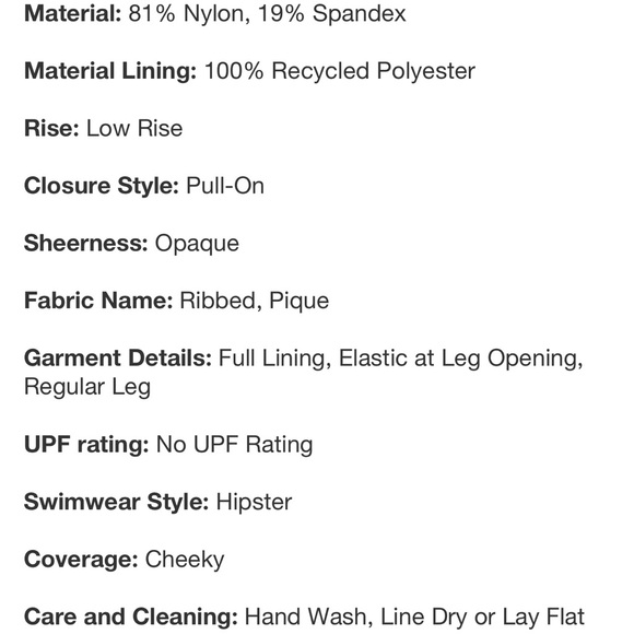 🌴SALE RIBBED CHEEKY BIKINI BOTTOMS - Picture 9 of 9